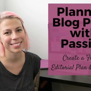 Writing & Blogging with Passion